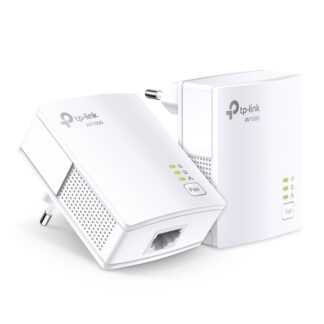 TP-Link TL-PA7017 KIT adattatore di rete PowerLine 1000 Mbit/s Collegamento ethernet LAN Bianco 2 pz Powerline Homeplug