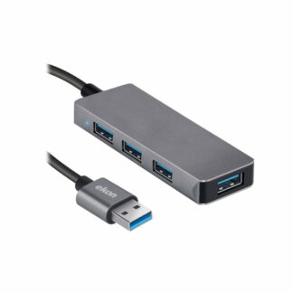Ekon HUB con 4 porte USB-A e cavo di alimentazione USB-A USB Hub