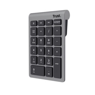 Trust Xalas tastierino numerico Laptop/PC RF Wireless Argento