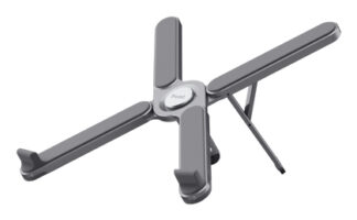 Trust Macy Supporto per laptop pieghevole in alluminio Supporti