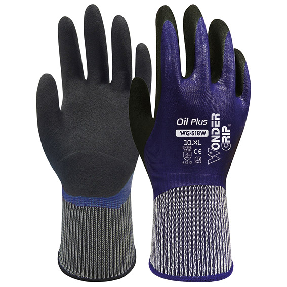 GUANTI NITRILE OIL-PLUS tg.8 WONDERGRIP