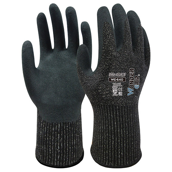 GUANTI NITRILE Line-Cut3 tg.11 WONDERGRIP