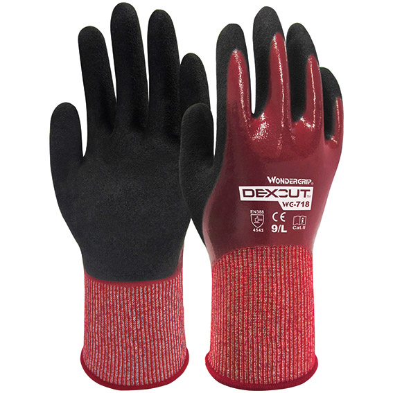 GUANTI NITRILE DEXCUT tg.9 WONDERGRIP