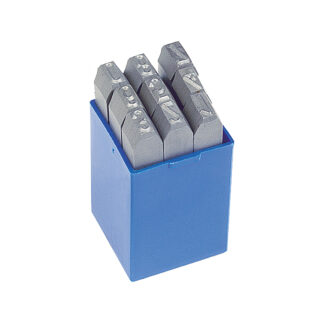 9 PUNZONI NUM. K 3681/1 MM 8