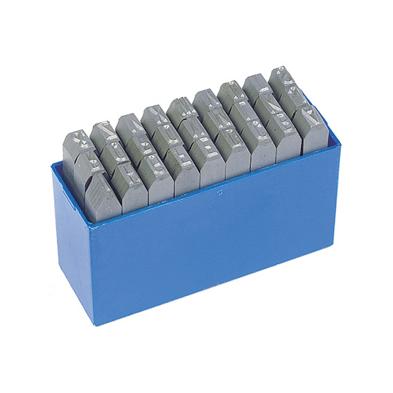 27 PUNZONI ALF. K 3683/1 MM 10