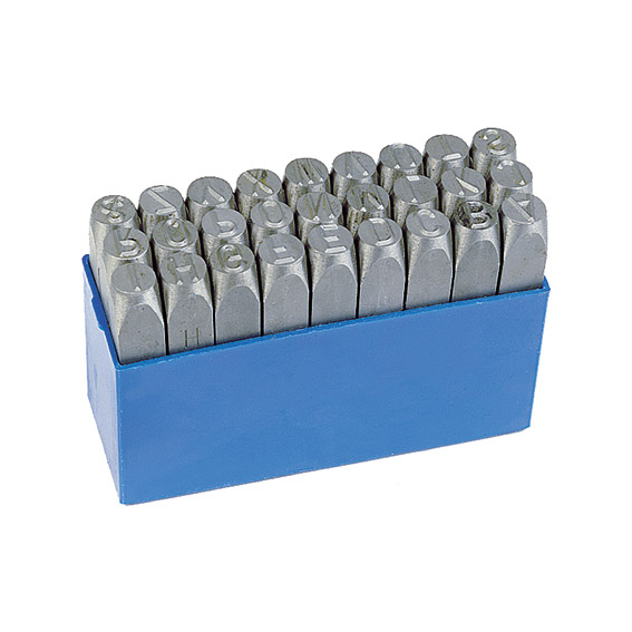 27 PUNZONI ALF. K 3680/2 MM 10