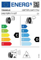 Pneumatici Auto Invernali TRIANGLE PL01 245/70 R17 110T XL - immagine 2