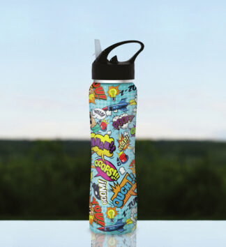 The Steel Bottle TSBMW43COM Uso quotidiano 500 ml Acciaio Multicolore