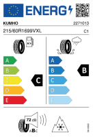 Pneumatici 4 stagioni Pneumatici 4 stagioni KUMHO HA32 215/60 R16 99 V XL - immagine 2