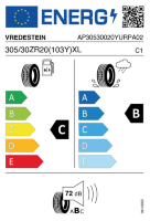 Pneumatici Auto Estivi VREDEST. VOR-R+ 305/30ZR20 (103Y) XL - immagine 3