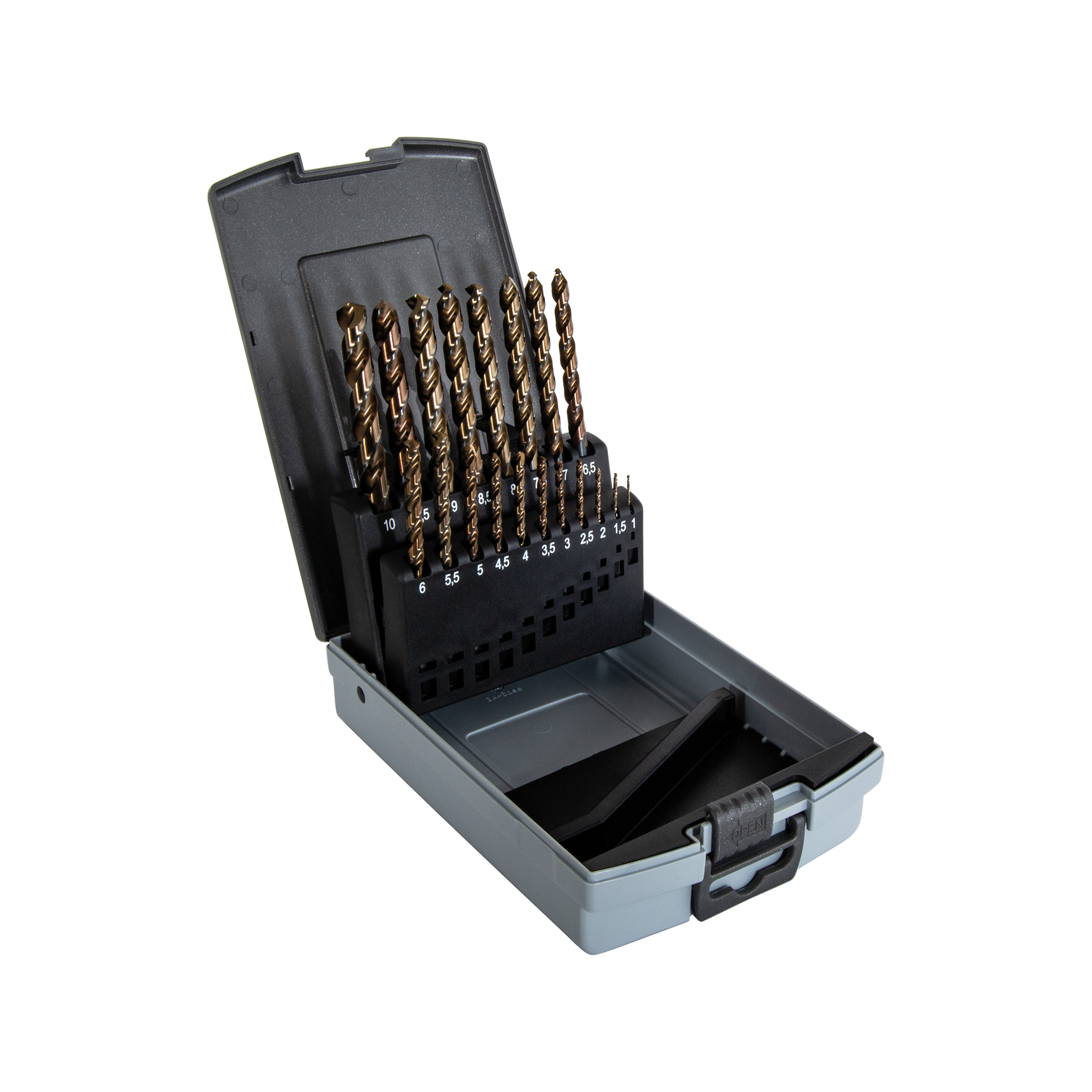 25 PUNTE DIN338 1-13 mm ABC TOOLS