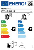 Pneumatici 4 stagioni Pneumatici 4 stagioni MOMO M4-ALL 195/65 R15 95 H XL - immagine 4