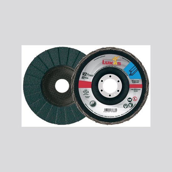 DISCHI ABRASIVI D 9684/7 GR.60 LUKAS