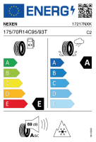 Pneumatici Furgone o Autocarro Invernali NEXEN WI-WT1 175/70 R14 95/93T - immagine 2