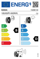 Pneumatici Furgone o Autocarro Estivi KENDA KR209 185/65 R14 93 N - immagine 3