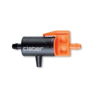 Set gocciolatori Set gocciolatori Claber 91217 RAINJET regolabili per tubo capillare (ord.min.1.00 unità)