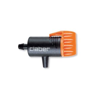 Set gocciolatori Set gocciolatori Claber 91211 RAINJET regolabili per tubo collettore (ord.min.1.00 unità)