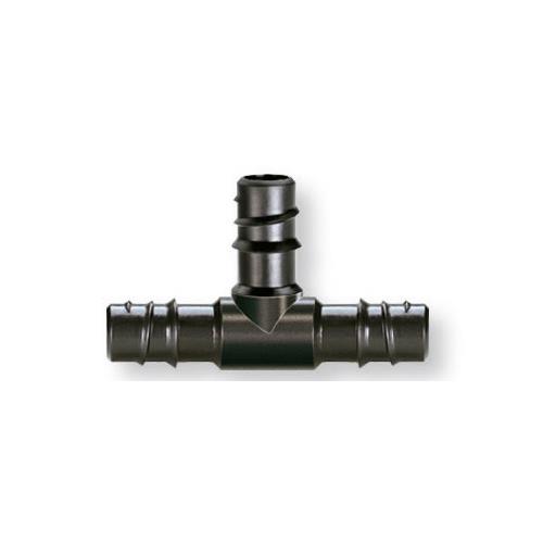 Raccordo derivatore impianto irrigazione Raccordo derivatore Claber 91071 RAINJET a 3 vie per tubi collettore (ord.min.1.00 unità)