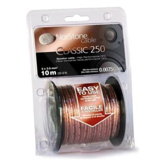 Cavo audio Cavo audio Norstone CLASSIC Cl250 Trasparente (ord.min.1.00 unità)