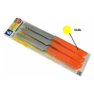 Set coltelli tavola Set coltelli Coltellerie Inox Bonomi 30006GSC lama dentata (11cm) Gial (ord.min.1.00 unità)