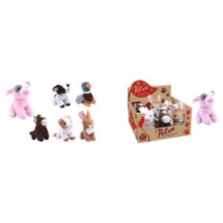 Peluche Peluche Globo 83431 PELUX Animale della fattoria Assortito (ord.min.1.00 unità)