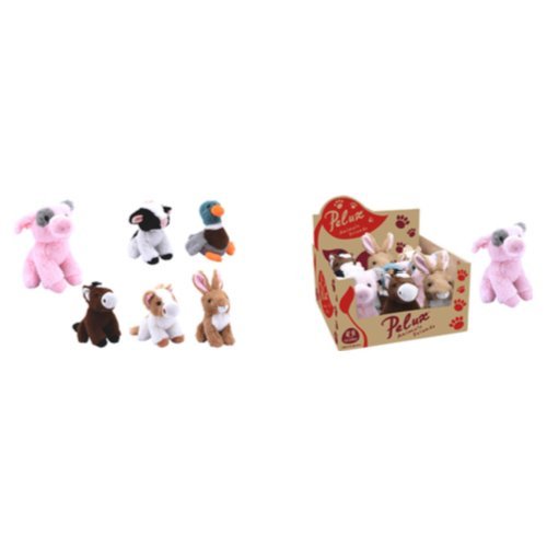 Peluche Peluche Globo 83431 PELUX Animale della fattoria Assortito (ord.min.1.00 unità)