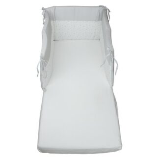 Paracolpi lettino Paracolpi lettino Baby Idea P 260GR 3 lati Stelle grigio (ord.min.1.00 unità)