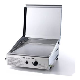 Piastra cottura gas Piastra cottura Ompagrill 4044 COVER M Plancha Single Duegas Satinato (ord.min.1.00 unità)