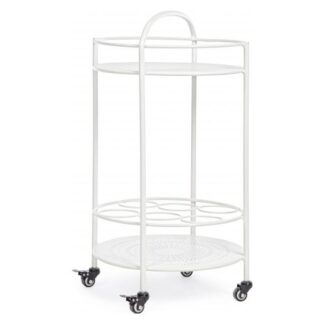 Carrello porta vivande Carrello porta vivande Yes Everyday 0802888 BURTON Bianco (ord.min.1.00 unità)