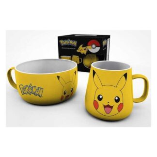 Set tazze Set tazze Gb Eye BS0003 POKÉMON Breakfast Pikachu Giallo (ord.min.1.00 unità)