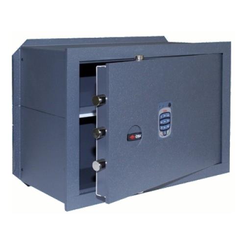 Cassaforte da muro Cassaforte Cisa 182710500 DGT VISION Grigio scuro (ord.min.1.00 unità)
