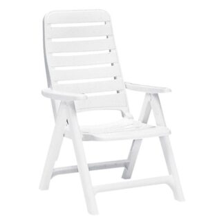 Sedia sdraio Sedia sdraio Grandsoleil S6760B PREMIERE 5 Posizioni Bianco (ord.min.1.00 unità)