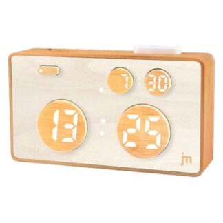 Sveglia Sveglia Lowell JD9532 JUSTAMINUTE Natural sound Legno (ord.min.1.00 unità)