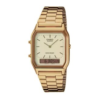 Orologio polso Orologio Casio AQ 230GA 9DMQYES VINTAGE Edgy Gold (ord.min.1.00 unità)