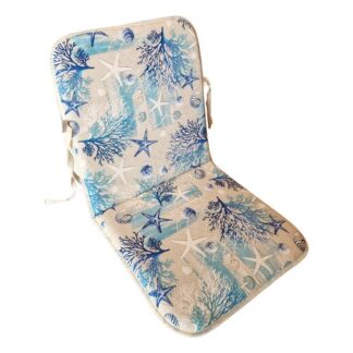 Cuscino basso da esterno Cuscino basso Olibò Oceano azul (ord.min.1.00 unità)