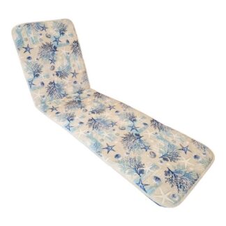 Cuscino lettino da esterno Cuscino lettino Olibò Oceano azul (ord.min.1.00 unità)