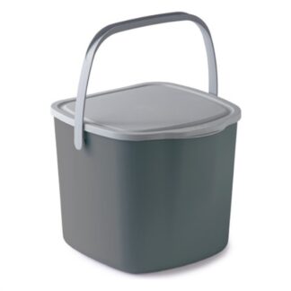 Pattumiera bagno Pattumiera bagno Snips 090096 con coperchio Grigio (ord.min.1.00 unità)
