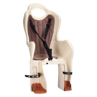 Seggiolino bici Seggiolino bici HTP Design ELIBAS P per portapacchi Beige e Marrone (ord.min.1.00 unità)