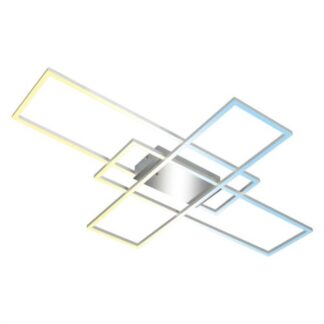 Plafoniera Plafoniera Briloner BT10027 FRAME Alluminio e Cromo (ord.min.1.00 unità)