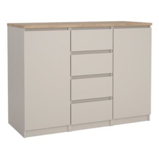 Base Base Tvilum 76236NKHL NAIA Cashmere e Jackson hickory (ord.min.1.00 unità)