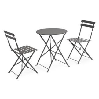 Set tavolo e sedie da esterno Set tavolo e sedie Yes Everyday 0804925 AUSTIN Antracite (ord.min.1.00 unità)