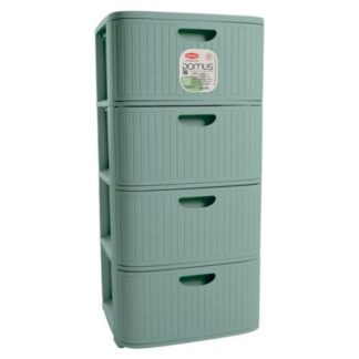 Cassettiera salvaspazio Cassettiera salvaspazio Stefanplast 90102 DOMUS HOME COLLECTION 4C Gre (ord.min.1.00 unità)