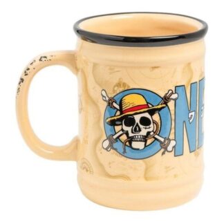 Tazza mug Tazza mug Paladone PP14651OPNF ONE PIECE Logo 3D Beige (ord.min.1.00 unità)