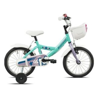 Bicicletta Bicicletta Legnano 26L9700DA BIMBA con rotelle Aquamarine e Lilac Glos (ord.min.1.00 unità)