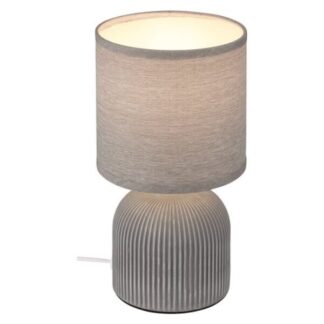 Lampada tavolo Lampada tavolo Briloner BT10039 CERAMIC FABRIC Grigio (ord.min.1.00 unità)