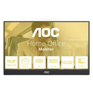 Monitor Monitor Aoc 16T20E2 PORTABLE Black (ord.min.1.00 unità)