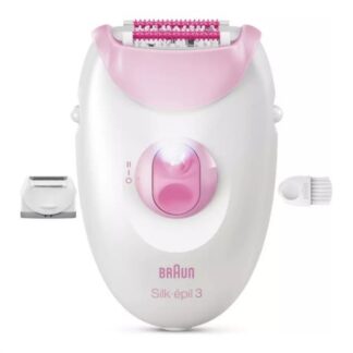 Epilatore Epilatore Braun SE3 031 SILK EPIL 3 White e Pink (ord.min.1.00 unità)
