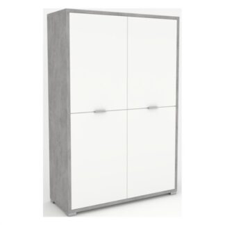 Base Base Sarmog ADB834CEBNIK DOUBLE Db834k Cemento e Bianco neve (ord.min.1.00 unità)