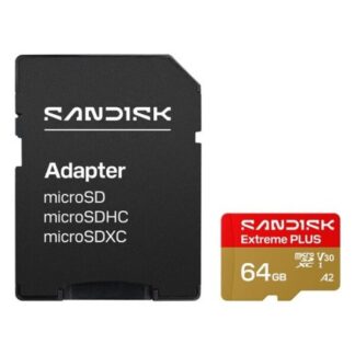 Scheda di memoria Scheda di memoria Sandisk SDSQXBU 064G GU6MA EXTREME Plus (ord.min.1.00 unità)