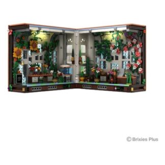 Costruzioni Costruzioni Brixies SCH222 605 PLUS Negozio di fiori Book Nook (ord.min.1.00 unità)